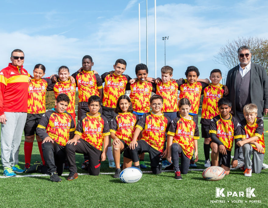  maillot kpark M12 rugby club Aulnay