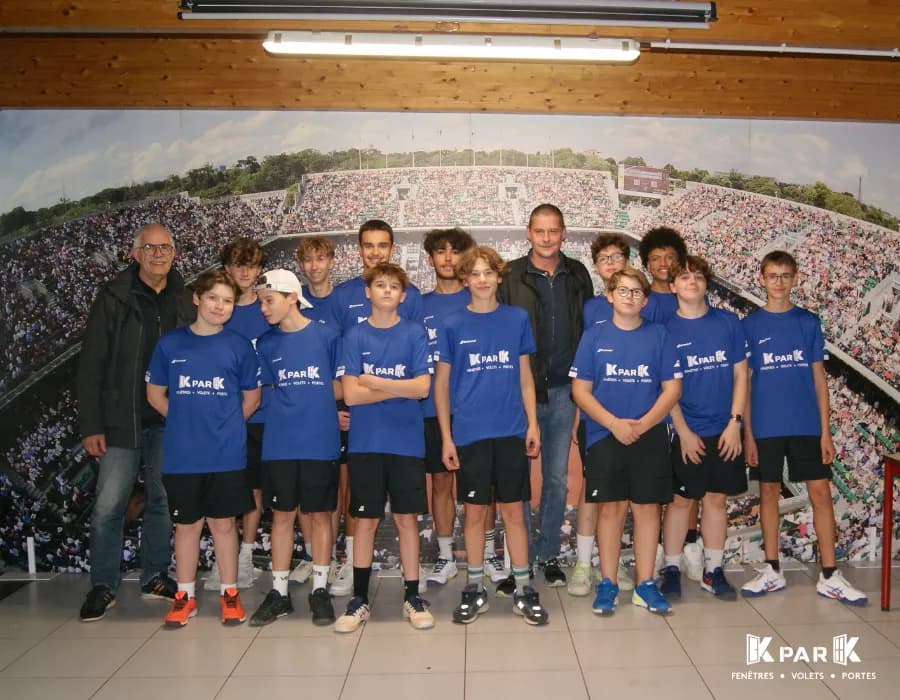 Remise officielle Wattrelos Tennis Club photo de groupe