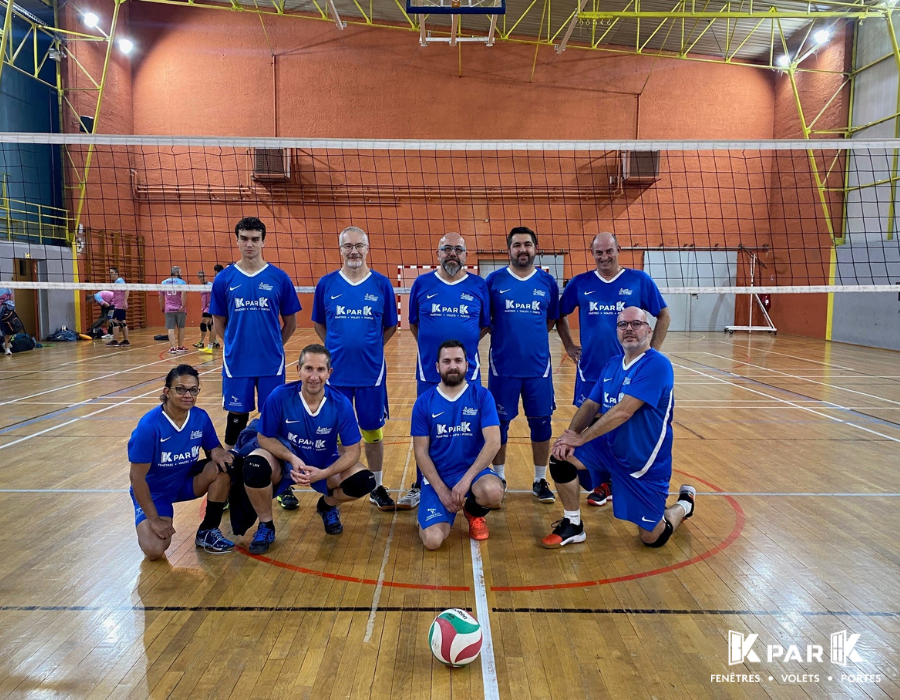 Remise KparK équipes sénior racing club epernay volley-ball équipes