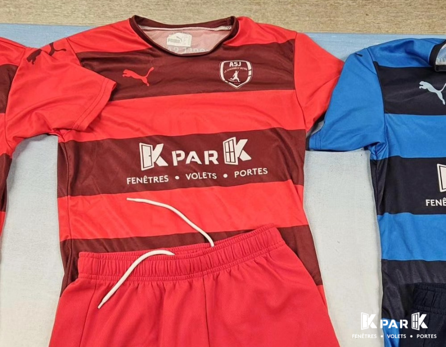ASJ Football La Chaussée Saint-Victor remise U11 maillot KparK