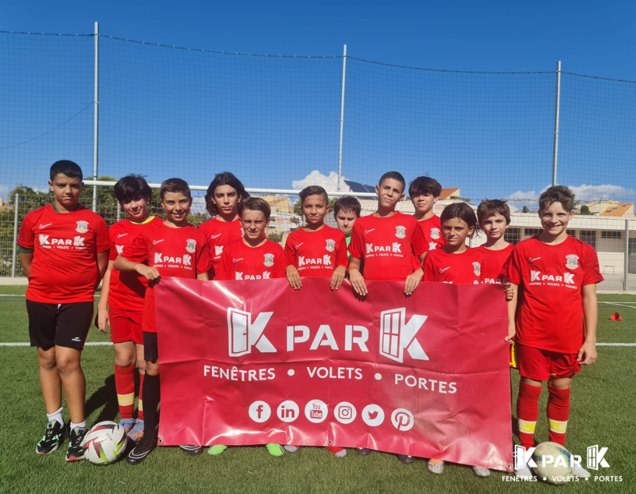 Photo collective U13 Marseille Sud Olympique  maillot kpark