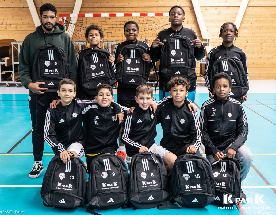 ASVEL Basket Association sacs à dos KparK