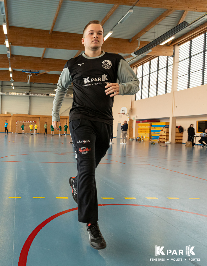 maillot KparK m18 Sénart Agglomération Handball photo gardien