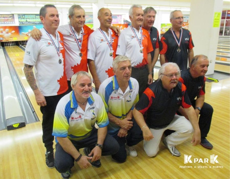 Podium championnat bowling Kpark