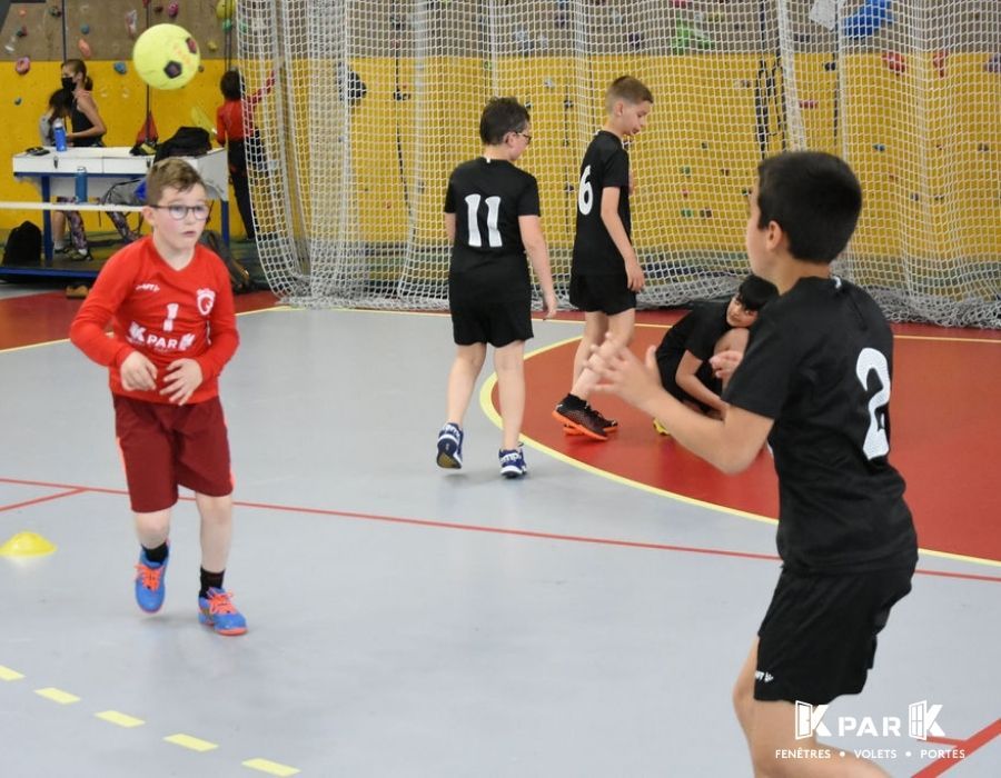 valenciennes handball entrainement passe kpark
