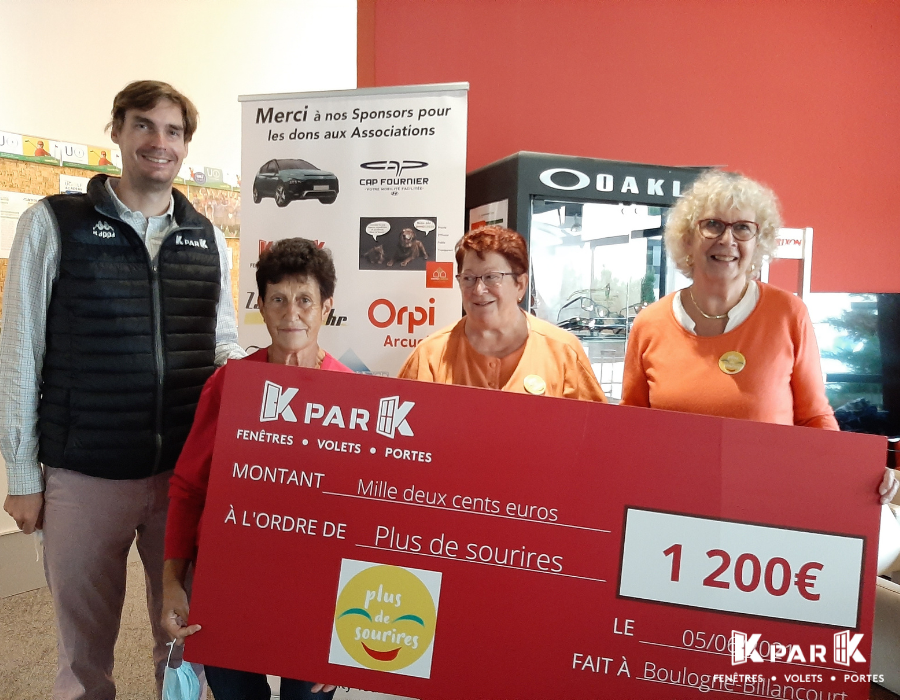 Club Rotary Paris-Chatillon-Val de Bièvre KparK don plus de sourires