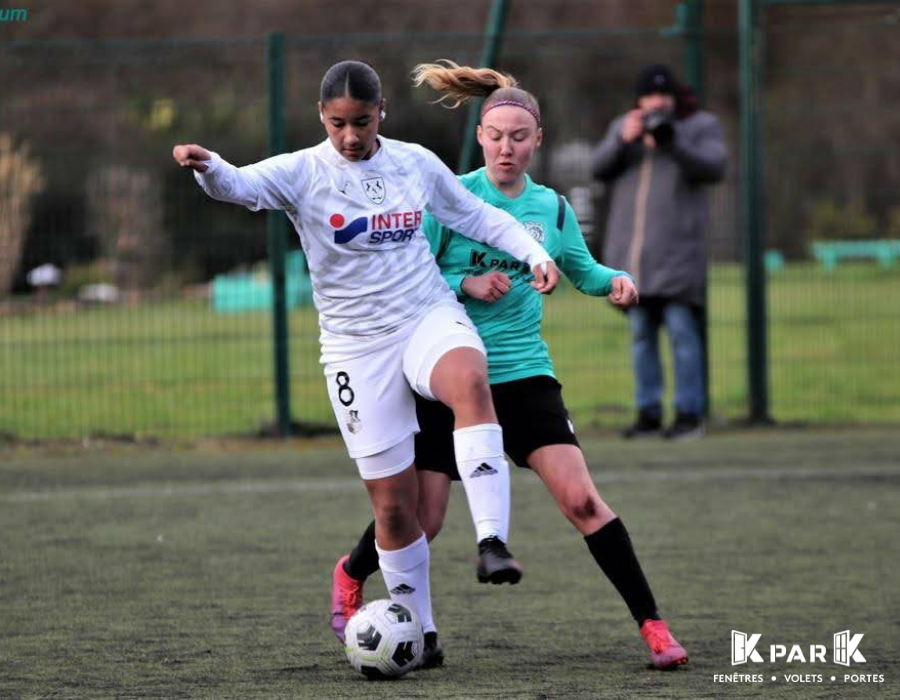 Maillots KparK FCF Hénin-Beaumont U18 joueuse défense