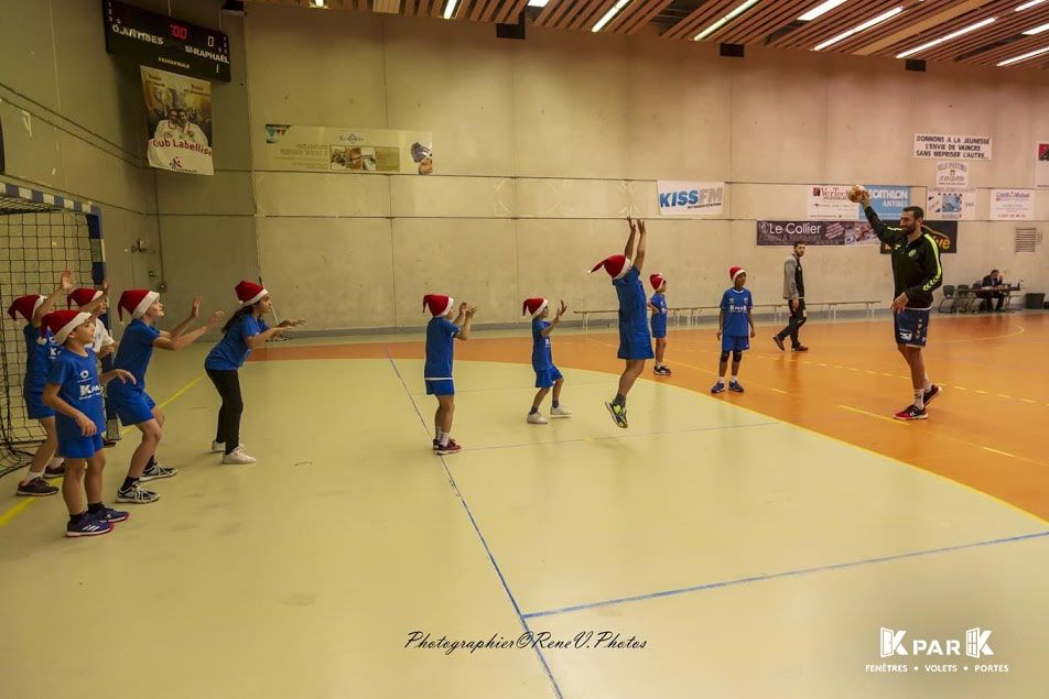 match des jeunes du antibes handball kpark 