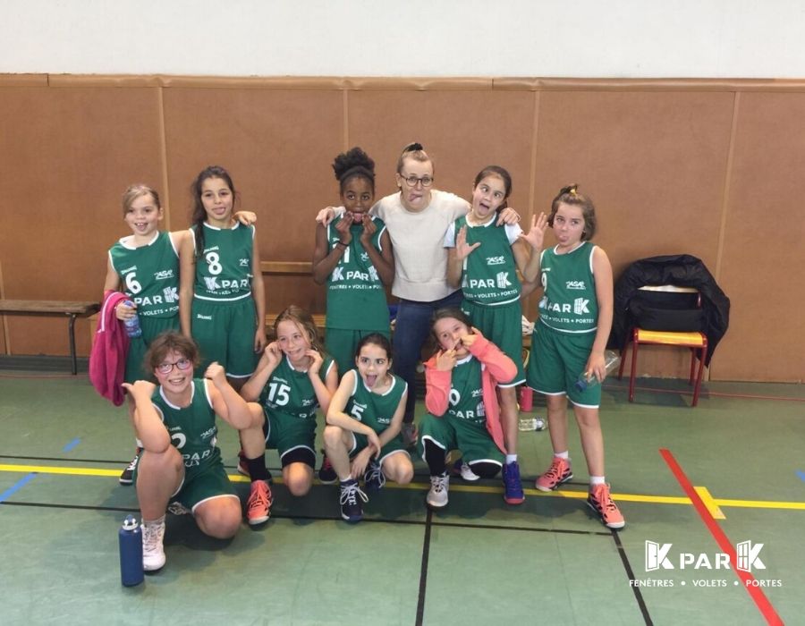 ASA Sceaux Basket kpark équipe jeunes féminines 