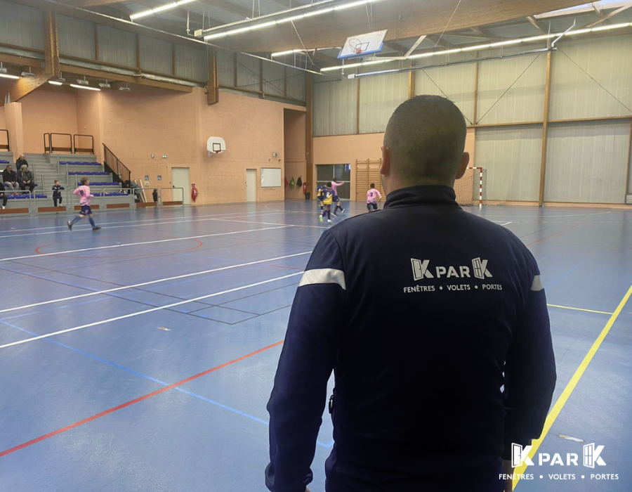 FC Morgendois Educateur veste KparK remise officielle photo éducateur et terrain