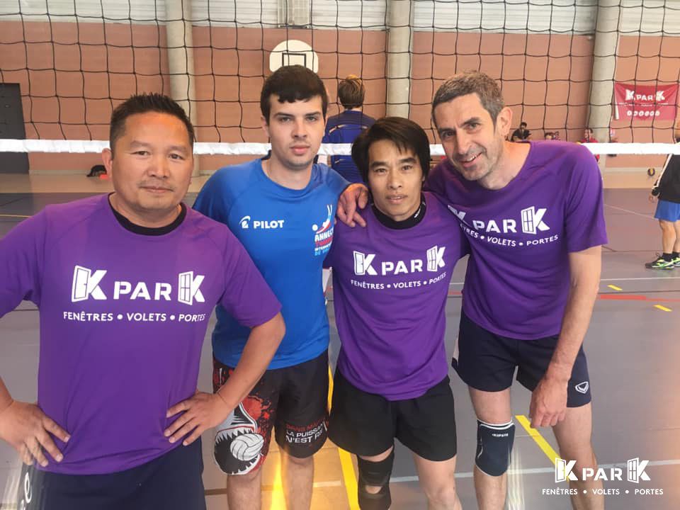 joueurs de volley tournois KparK