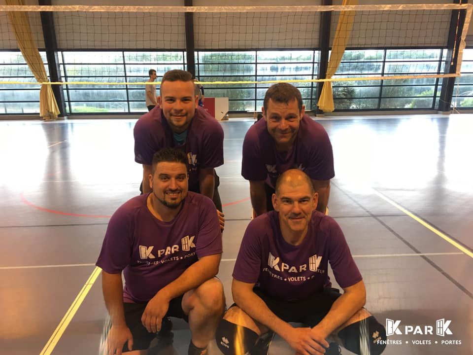 Joueurs de Volley tournois KparK 