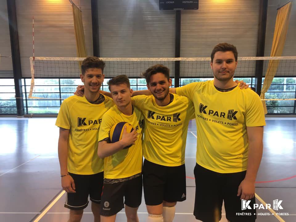 joueurs de volley tournois KparK