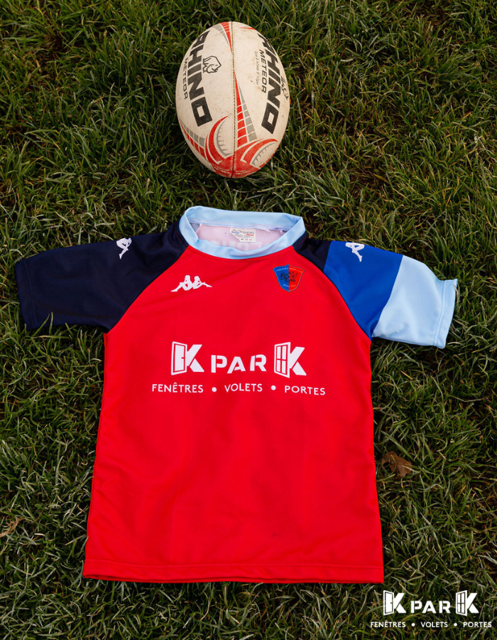 maillot KparK ballon M10 ASS Fresnes Rugby 
