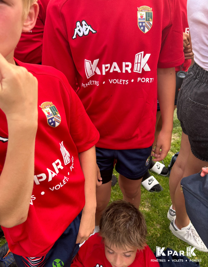 Photo maillot KparK M14 rugby epernay champagne